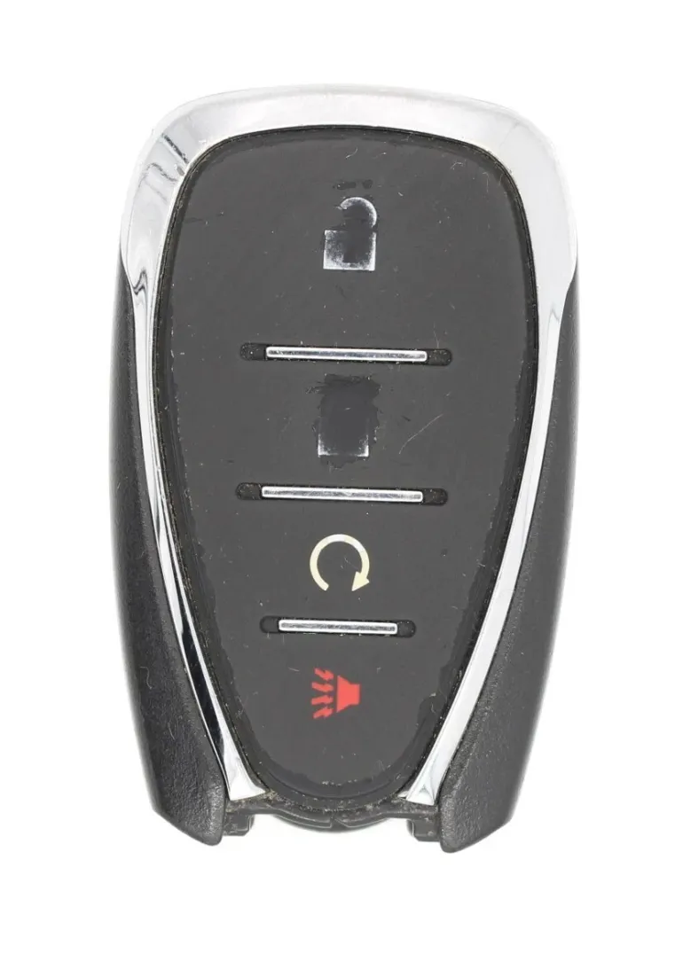 Unrefurbished OEM Chevrolet HYQ4AA 4 Button w/ Remote Start Key Fob - Grade C