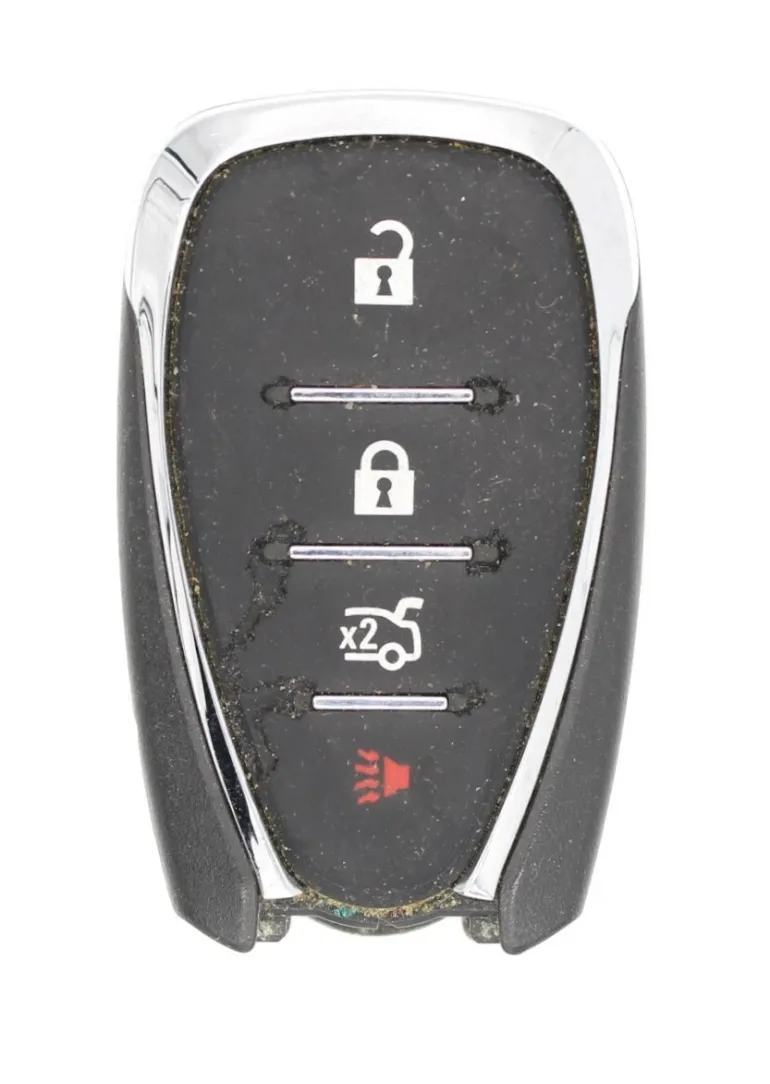 Unrefurbished OEM Chevrolet HYQ4EA 4 Button Key Fob w/ Trunk Release - Grade C