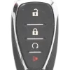 Unrefurbished OEM Chevrolet 13535665 HYQ4ES 4 Button Key Fob - Grade C