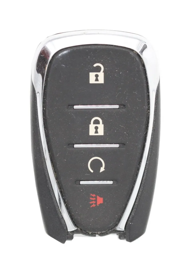 Unrefurbished OEM Chevrolet 13535665 HYQ4ES 4 Button Key Fob - Grade C
