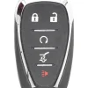 Unrefurbished OEM Chevrolet 13549085 HYQ4AS 5 Button Key Fob - Grade C