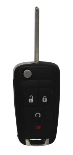 Unrefurbished OEM Chevrolet 13504265 4 Button Key Fob - Grade C