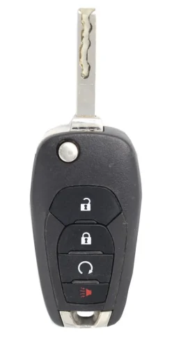 Unrefurbished OEM Chevrolet 13522770 LXP-T004 4 Button Key Fob - Grade C
