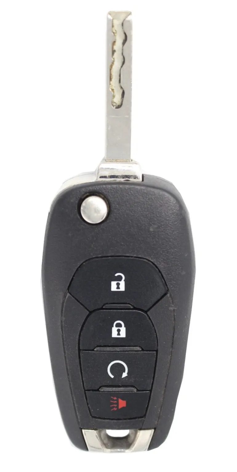 Unrefurbished OEM Chevrolet 13522770 LXP-T004 4 Button Key Fob - Grade C