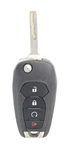 Unrefurbished OEM Chevrolet 13522767 LXP-T003 4 Button Key Fob - Grade C
