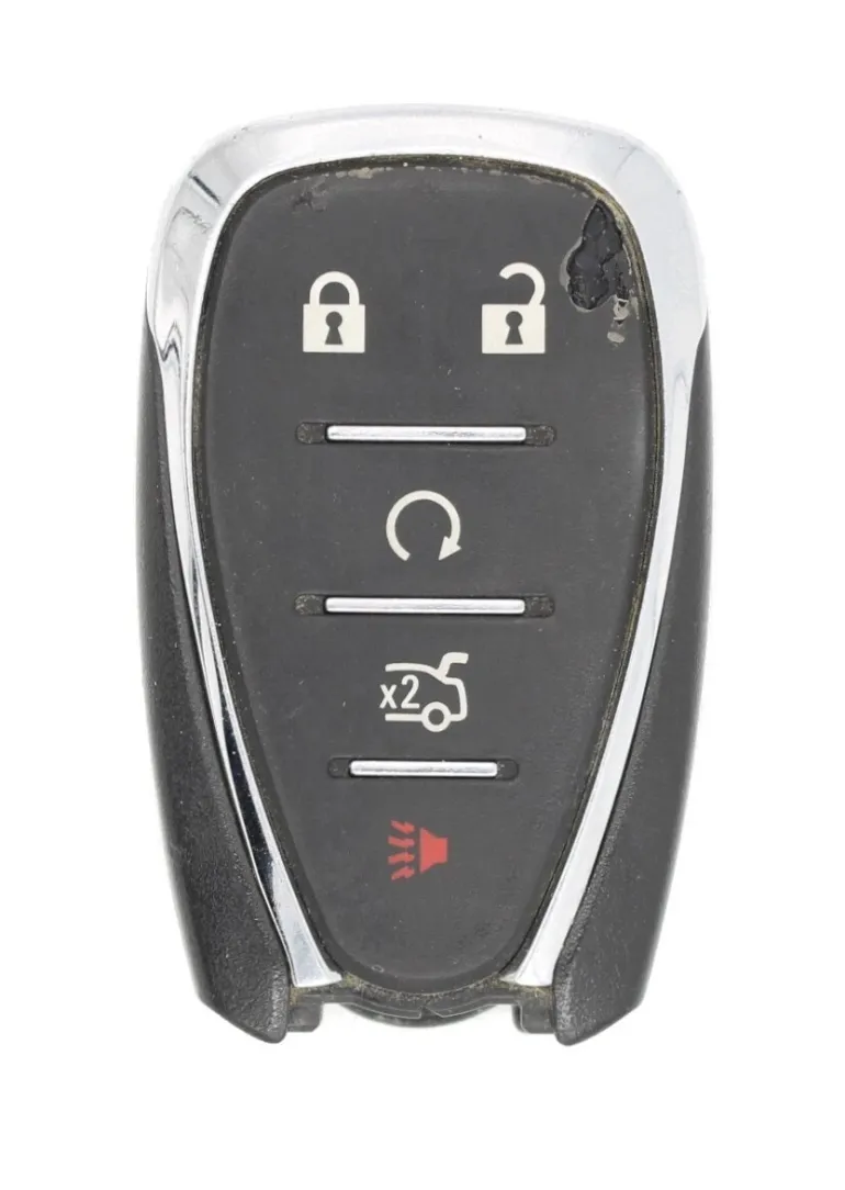 Unrefurbished OEM Chevrolet HYQ4EA 5 Button Key Fob w/ Trunk Release - Grade C