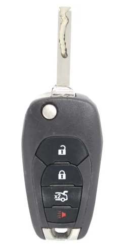 Unrefurbished OEM Chevrolet LXP-T003 4 Button Key Fob - Grade C