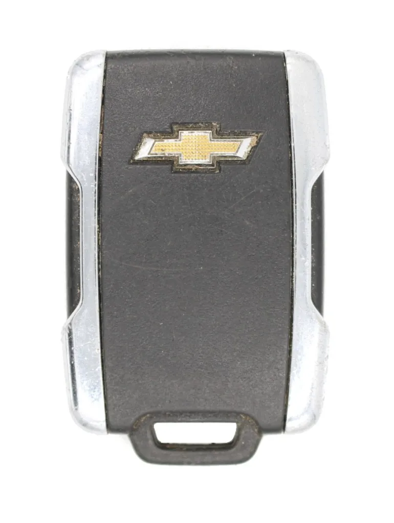 Unrefurbished OEM Chevrolet M3N-32337100 4 Button Key Fob - Grade C