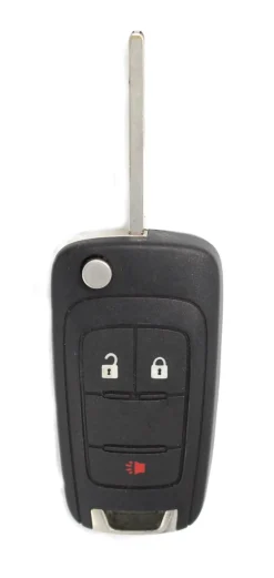 Unrefurbished OEM Chevrolet 13504266 AVL-B01T1AC 3 Button Key Fob - Grade C