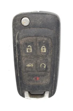 Unrefurbished OEM Chevrolet OHT01060512 5 Button Key Fob - Grade C