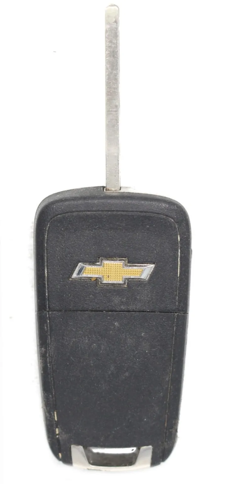 Unrefurbished OEM Chevrolet OHT01060512 V2T 01060512 AVL-B01T1AC 4 Button Key Fob - Grade C