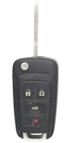 Unrefurbished OEM Chevrolet OHT01060512 V2T 01060512 AVL-B01T1AC 4 Button Key Fob - Grade C