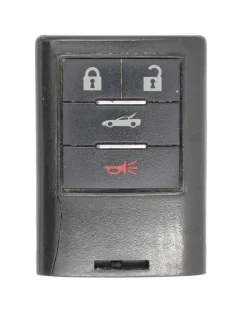 Unrefurbished OEM Chevrolet Corvette M3N5WY7777A 4 Button Key Fob Driver 2 - Grade C