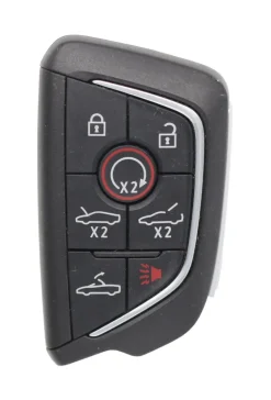 Unrefurbished OEM Chevrolet 13554501 7 Button Key Fob - Grade A