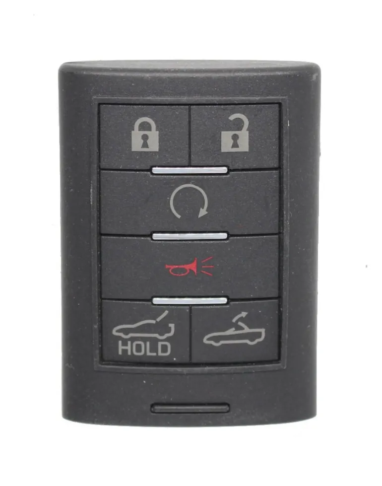 Unrefurbished OEM Chevrolet 23465955 NBGGD9C04 6 Button Key Fob - Grade A