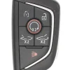 Unrefurbished OEM Chevrolet Corvette YG0G20TB1 6 Button Key Fob - Grade C