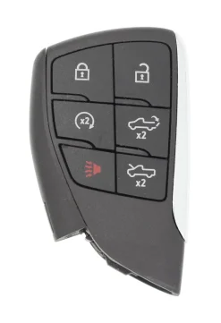 Unrefurbished OEM Chevrolet YG0G21TB2 6 Button Key Fob - Grade A