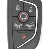 Unrefurbished OEM Chevrolet YG0G20TB1 6 Button Key Fob - Grade A