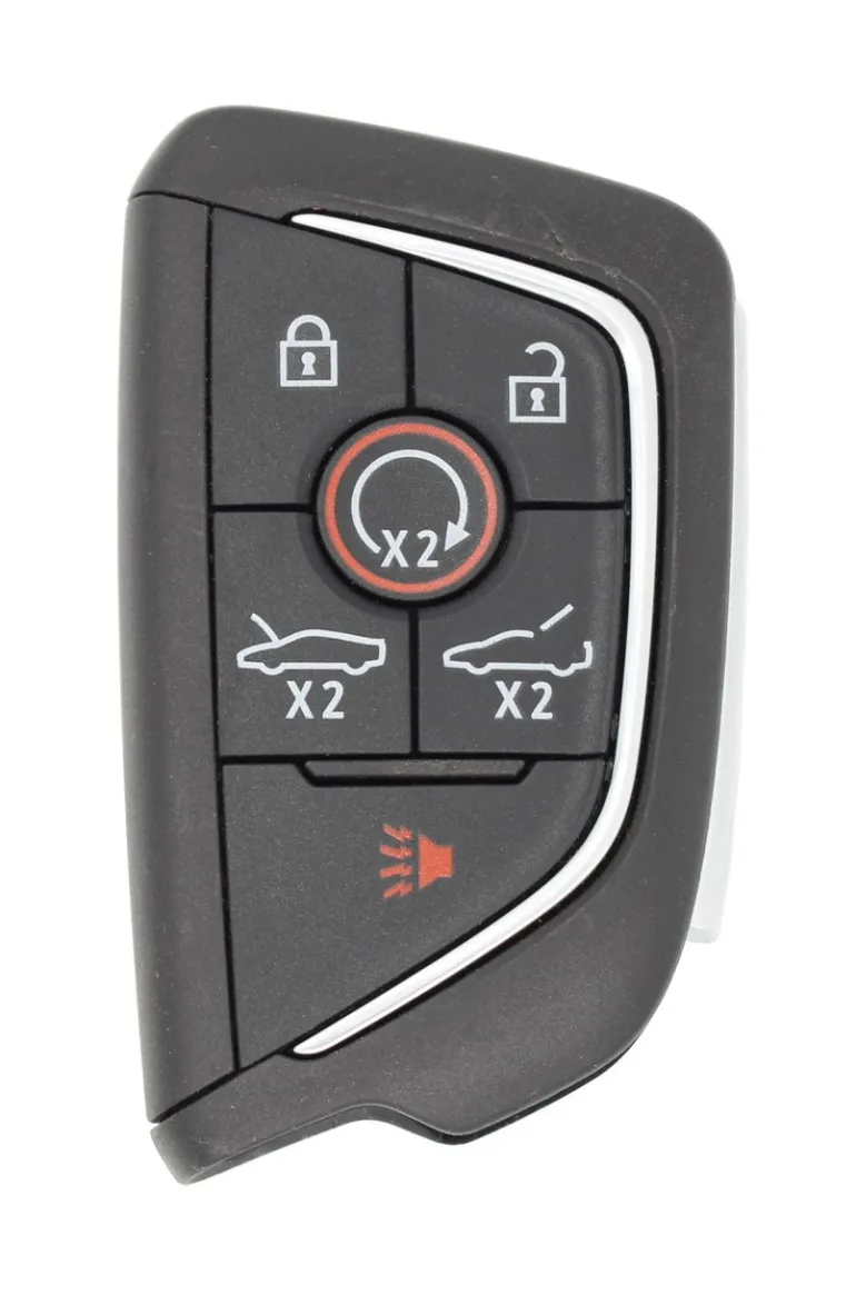 Unrefurbished OEM Chevrolet YG0G20TB1 6 Button Key Fob - Grade A