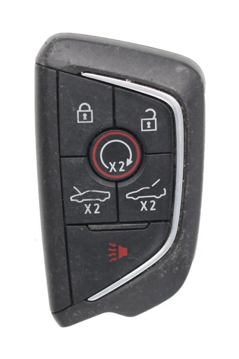 Unrefurbished OEM Chevrolet 13554498 YG0G20TB1 6 Button Key Fob - Grade A