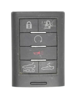 Unrefurbished OEM Chevrolet Corvette 23465955 NBGGD9C04 6 Button Key Fob - Grade C