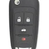 Unrefurbished OEM Chevrolet 13500225 V2T 01060514 4 Button Key Fob - Grade A