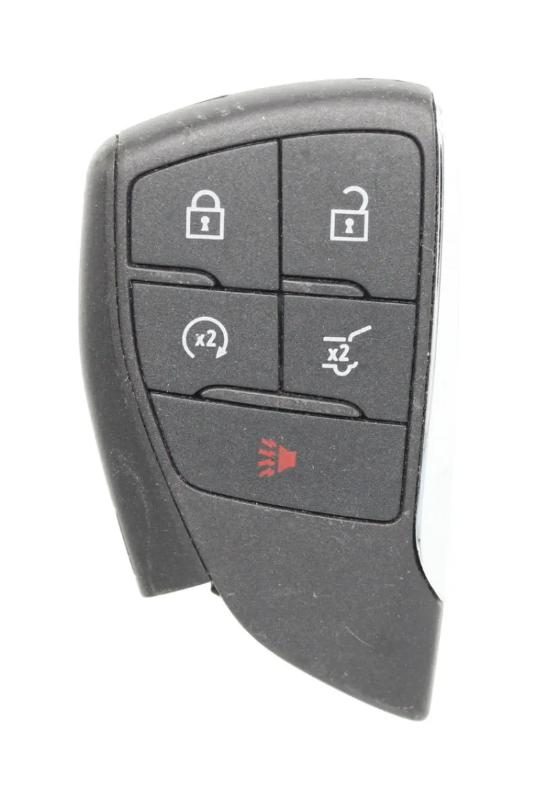 Unrefurbished OEM Chevrolet 13554096 YG0G21TB2 5 Button Key Fob - Grade C