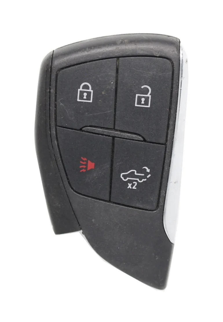 Unrefurbished OEM Chevrolet 13548441 4 Button w/ Remote Start Key Fob - Grade C
