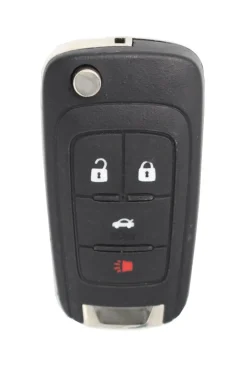 Unrefurbished OEM Chevrolet 13500225 V2T 01060514 4 Button Key Fob - Grade C
