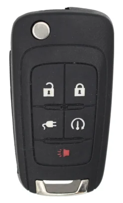 Unrefurbished OEM Chevrolet 22923867 P4O9MK74946931 5 Button Key Fob - Grade A
