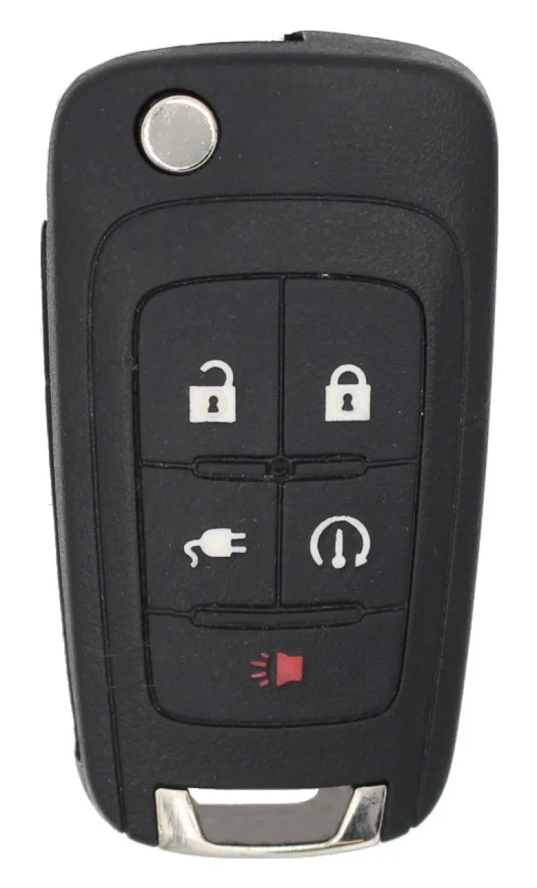 Unrefurbished OEM Chevrolet 22923867 P4O9MK74946931 5 Button Key Fob - Grade A