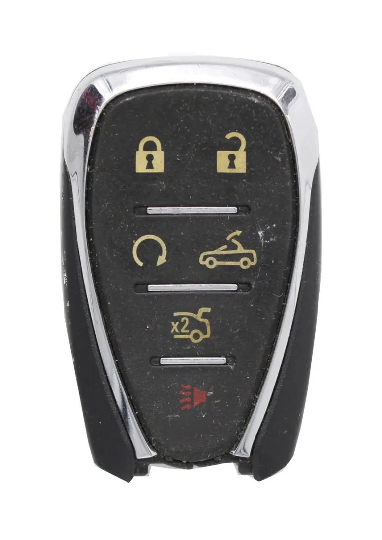 Unrefurbished OEM Chevrolet 13522886B HYQ4ES 6 Button Key Fob - Grade C