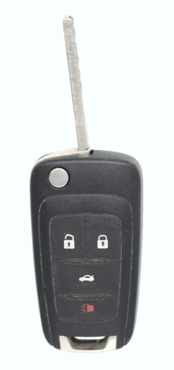 Unrefurbished OEM Chevrolet 13579248 4 Button Key Fob - Grade C