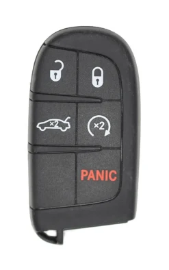 Unrefurbished OEM Chrysler 68155687AB M3M-40821302 5 Button Key Fob - Grade C
