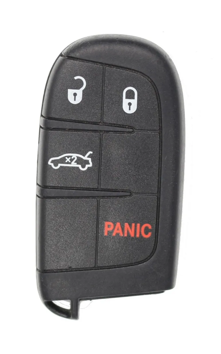 Unrefurbished OEM Chrysler 68394190AA M3N-40821302 4 Button Key Fob - Grade C