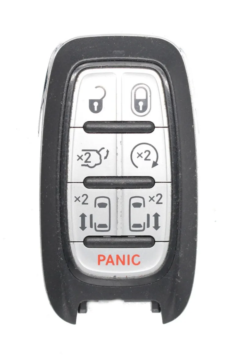 Unrefurbished OEM Chrysler 68217832AC M3N-97395900 7 Button Key Fob - Grade A