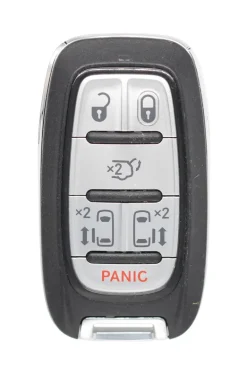 Unrefurbished OEM Chrysler 68241532 6 Button Key Fob - Grade A
