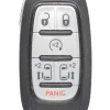 Unrefurbished OEM Chrysler 68217829 6 Button Key Fob - Grade A