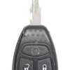 Unrefurbished OEM Chrysler Dodge Jeep 68002316AA KOBDT04A 4 Button Key Fob - Grade C