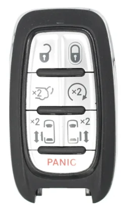 Unrefurbished OEM Chrysler 68238689 M3N-97395900 7 Button Key Fob - Grade A