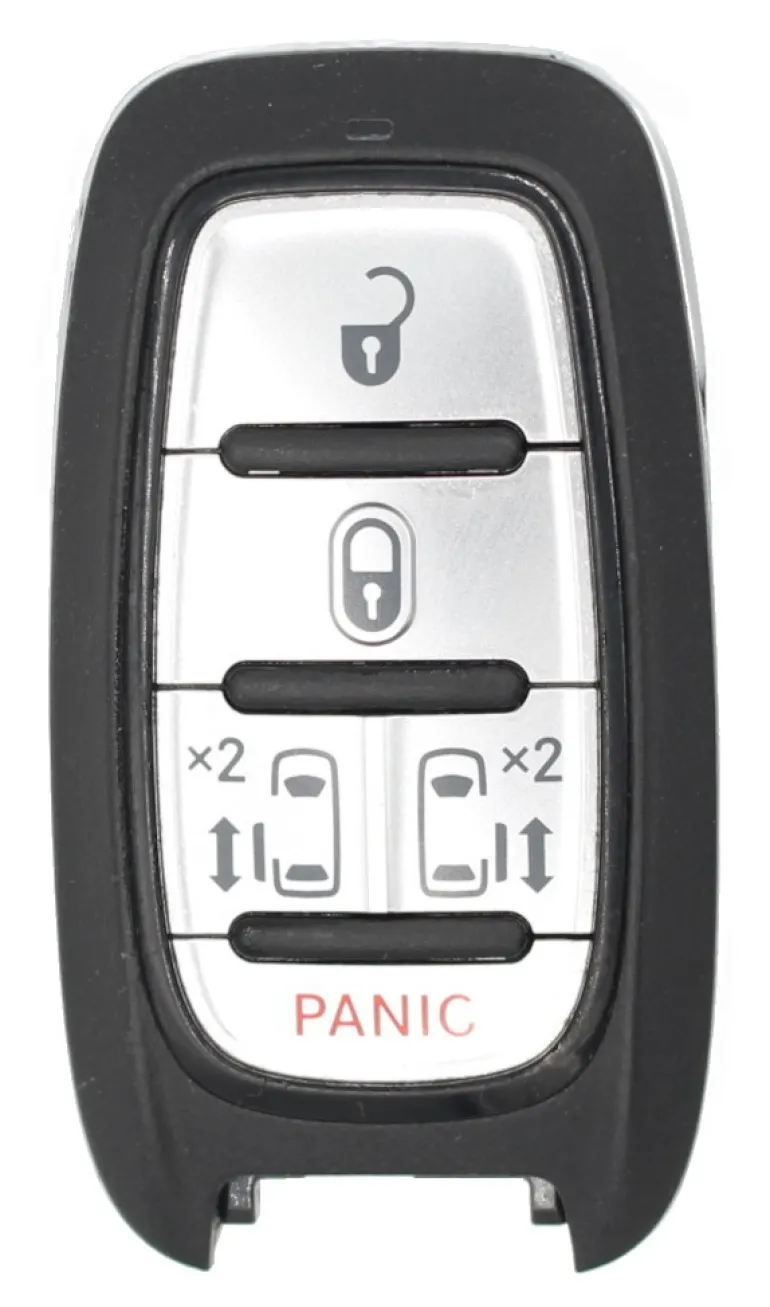 Unrefurbished OEM Chrysler 68241533 M3N-97395900 5 Button Key Fob - Grade A