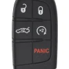 Unrefurbished OEM Dodge 68232719AA M3N-40821302 (ID46) 5 Button Key Fob w/ Remote Start - Grade C