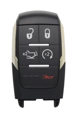 Unrefurbished OEM Dodge 68375456 AB 5 Button Key Fob - Grade A