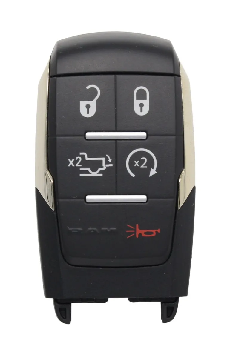 Unrefurbished OEM Dodge 68375456 AB 5 Button Key Fob - Grade A