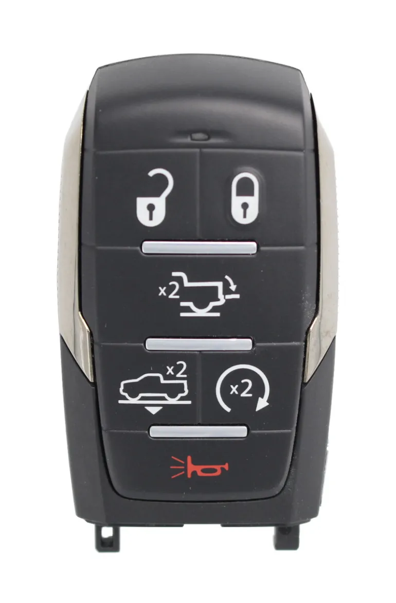 Unrefurbished OEM Dodge 68442912AB OHT-4882056 6 Button Key Fob - Grade A
