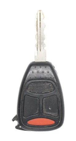 Unrefurbished OEM Dodge Mitsubishi Chrysler KOBDT04A 3 Button Key Fob - Grade C