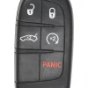 Unrefurbished OEM Dodge M3N-40821302 5 Button Key Fob w/ Remote Start - Grade C
