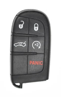 Unrefurbished OEM Dodge M3N-40821302 5 Button Key Fob w/ Remote Start - Grade C