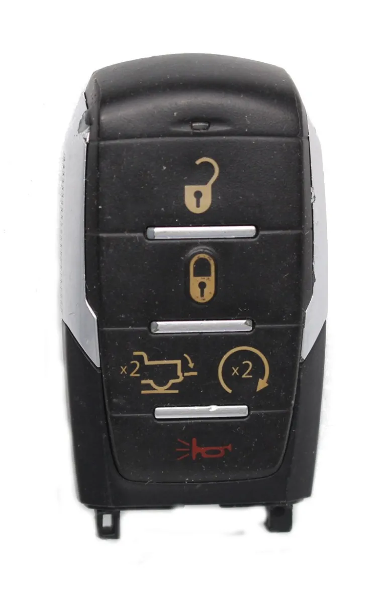 Unrefurbished OEM Dodge OHT-4882056 5 Button Key Fob w/ Remote Start - Grade C