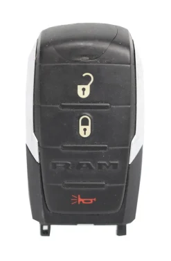 Unrefurbished OEM Dodge Ram 60977653 3 Button Key Fob - Grade C